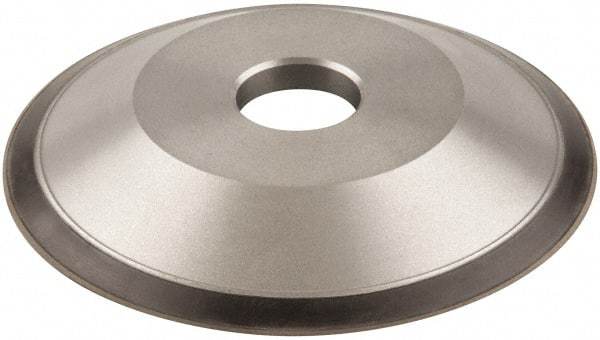 Norton - 6" Diam, 1-1/4" Hole Size, 3/4" Overall Thickness, 150 Grit, Type 12 Tool & Cutter Grinding Wheel - Very Fine Grade, Diamond, Resinoid Bond - Industrial Tool & Supply