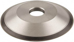 Norton - 6" Diam, 1-1/4" Hole Size, 3/4" Overall Thickness, 150 Grit, Type 12 Tool & Cutter Grinding Wheel - Very Fine Grade, Diamond, Resinoid Bond - Industrial Tool & Supply