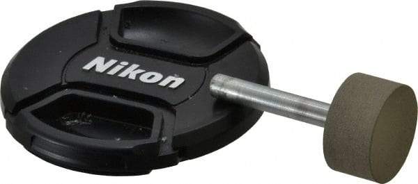 Norton - 1" Head Diam x 1/2" Head Thickness Diamond (Abrasive) Grinding Pin - 1/4" Shank Diam x 1-1/2" Shank Length, Fine Grade, 100 Grit - Industrial Tool & Supply