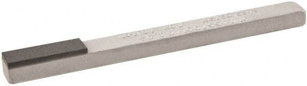 Norton - Very Fine, 1" Length of Cut, Single End Diamond Hone - 220 Grit, 3/8" Wide x 1/4" High x 4" OAL - Industrial Tool & Supply