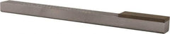 Norton - Coarse, 1" Length of Cut, Single End Diamond Hone - 10/20 Micron, 3/8" Wide x 1/4" High x 4" OAL - Industrial Tool & Supply