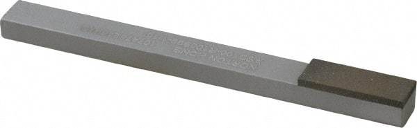 Norton - Fine, 1" Length of Cut, Single End Diamond Hone - 100 Grit, 3/8" Wide x 1/4" High x 4" OAL - Industrial Tool & Supply
