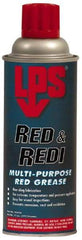 LPS - 11 oz Aerosol General Purpose Grease - Red, 450°F Max Temp, NLGIG 2, - Industrial Tool & Supply