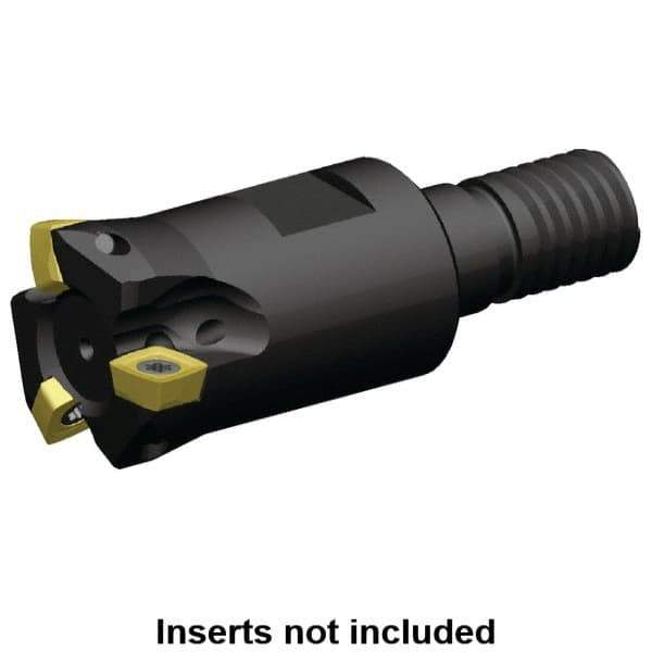 Kennametal - 3/4" Cutting Diam, Modular Connection Indexable Copy End Mill - 2 Inserts, XPLT0603 Insert, A7792VXP06SA.75Z2R1.4 Toolholder - Industrial Tool & Supply