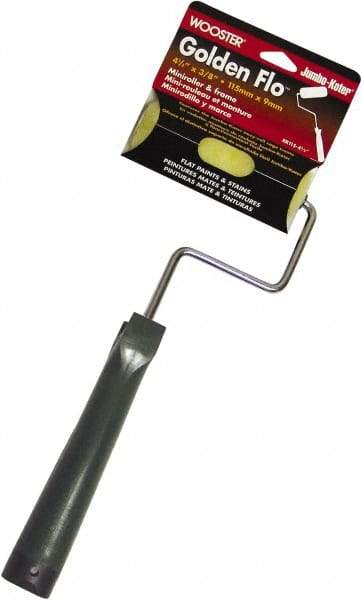Wooster Brush - Trim Roller & Frame Combo - Includes Roller Cover & Frame - Industrial Tool & Supply