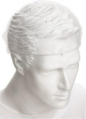 PRO-SAFE - Size L, Hairnet - White, Nylon - Industrial Tool & Supply