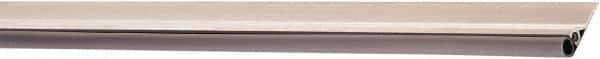 National Guard Products - 17' Long x 1" Wide, Head & Jamb Weatherstripping - 1-3/4" Door Thickness, Aluminum - Industrial Tool & Supply