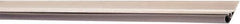 National Guard Products - 17' Long x 1" Wide, Head & Jamb Weatherstripping - 1-3/4" Door Thickness, Aluminum - Industrial Tool & Supply