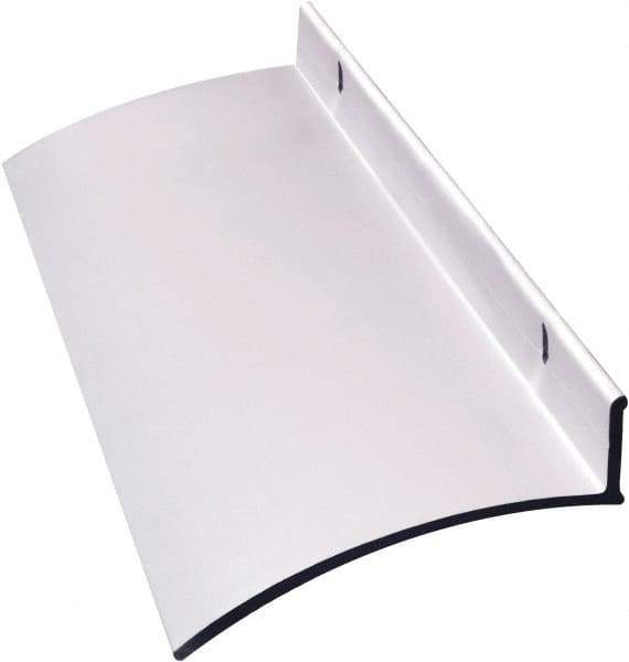 National Guard Products - 6' Long x 2" Wide, Drip Cap Weatherstripping - 1-3/4" Door Thickness, Aluminum - Industrial Tool & Supply