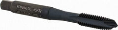 Kennametal - M6x1.00, 3 Flute, Oxide Finish, Vanadium High Speed Steel Spiral Point Tap - Plug Chamfer, Right Hand Thread, 2-1/2" OAL, 16mm Thread Length, 6.48mm Shank Diam, 6H Class of Fit, Series GOtap - Exact Industrial Supply
