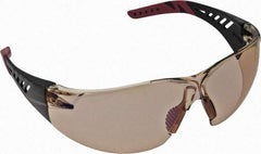 PRO-SAFE - Indoor/Outdoor Blue Lenses, Frameless Safety Glasses - Anti-Fog, Scratch Resistant, Size Universal, Wrap Around - Industrial Tool & Supply