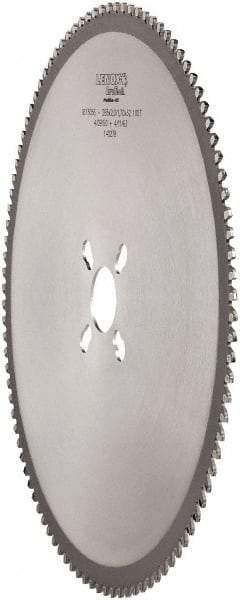 Lenox - 285mm Diam, 32mm Arbor Hole Diam, 100 Tooth Wet & Dry Cut Saw Blade - Cermet-Tipped, Clean Action, Standard Round Arbor - Industrial Tool & Supply