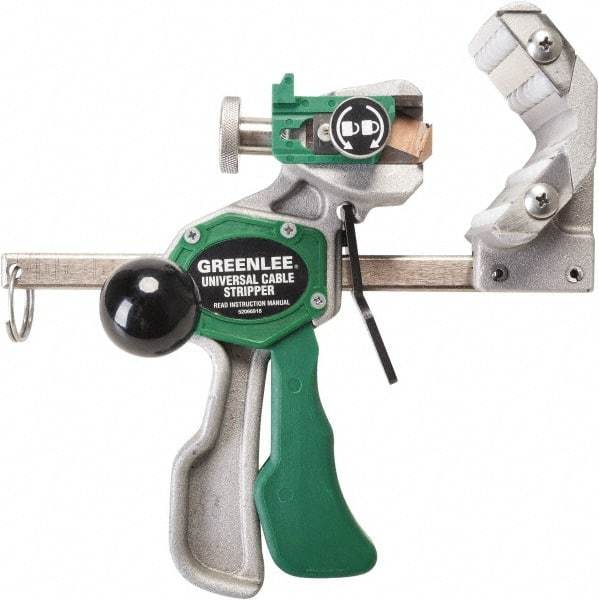 Greenlee - 1/2" to 3" Capacity Cable Wire Stripper - 1/2" Min Wire Gage - Industrial Tool & Supply