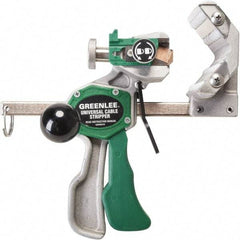 Greenlee - 1/2" to 3" Capacity Cable Wire Stripper - 1/2" Min Wire Gage - Industrial Tool & Supply