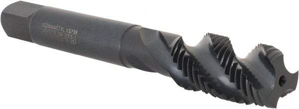 Kennametal - M14x1.50 3 Flute Modified Bottoming Spiral Flute Tap - Vanadium High Speed Steel, Oxide Finish, 3-19/32" OAL, Right Hand Flute, Right Hand Thread, D6, Series GOtap\xAE - Industrial Tool & Supply