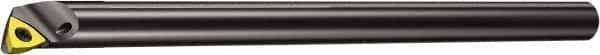 Sandvik Coromant - 0.3228" Min Bore Diam, 4" OAL, 1/4" Shank Diam, E..SWLPR/L-R Indexable Boring Bar - Screw-On Holding Method - Industrial Tool & Supply