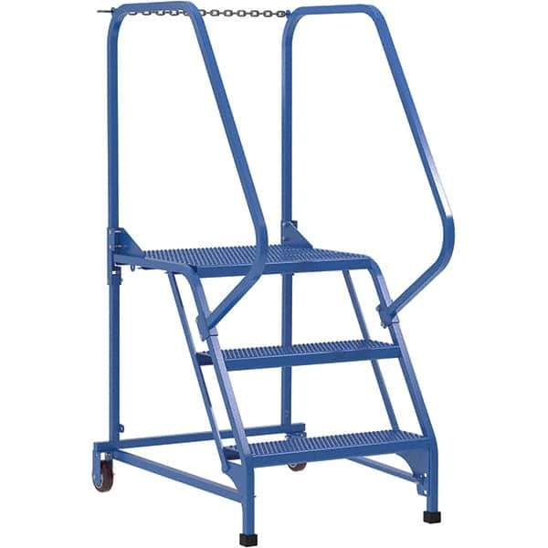 Vestil - Maintenance Ladder - Blue, Use with Ladders Above 32' - Industrial Tool & Supply
