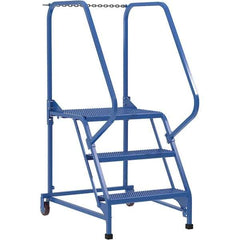 Vestil - Maintenance Ladder - Blue, Use with Ladders Above 32' - Industrial Tool & Supply