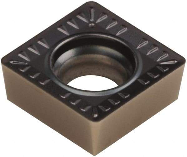 Walter - SCMT32.52 PM5 Grade WSM20 Carbide Turning Insert - 90° Square, 3/8" Inscr Circle, 5/32" Thick, 1/32" Corner Radius - Industrial Tool & Supply