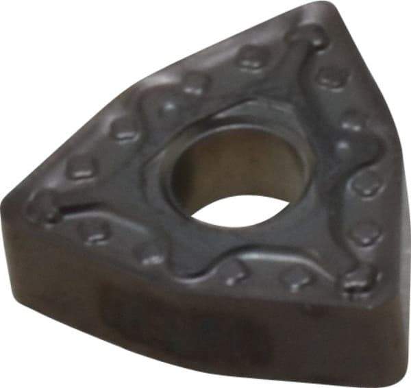 Walter - WNMG433 NM4 Grade WSM20 Carbide Turning Insert - 80° Trigon, 1/2" Inscr Circle, 3/16" Thick, 3/64" Corner Radius - Industrial Tool & Supply
