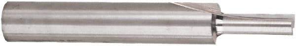 Freud - 3/8" Diam, 1/4" Shank Diam, 3/8" Length of Cut, 2 Flute Double Edge Straight Router Bit - 1-3/4" Overall Length, Solid Carbide - Industrial Tool & Supply