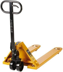 Lift-Rite - 5,500 Lb Capacity, 7-7/8" Lift Industrial Pallet Truck - 3" Min Lift Height, 48" Fork Length x 7" Fork Width, 27" Overall Width - Industrial Tool & Supply