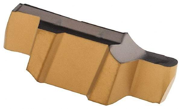 Iscar - 157079GIPI X Grade IC808, 1.57mm Cutting Width Carbide Grooving Insert - 2.8mm Max Depth of Cut, Left Hand, 0.79mm Corner Radius, TiAlN Finish - Industrial Tool & Supply