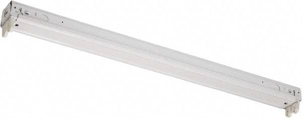 Cooper Lighting - 2 Lamp, 25 Watt, Fluorescent Strip Light - Suspended, 120 to 277 Volt, 3' Long x 2-3/4" Wide x 3-5/16" High - Industrial Tool & Supply