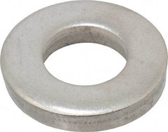 Gibraltar - 1/2" Screw, Grade 18-8 Stainless Steel Extra Thick Flat Washer - 17/32" ID x 1-1/16" OD, 3/16" Thick, Plain Finish - Industrial Tool & Supply