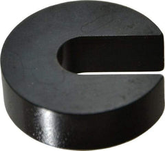 Gibraltar - 5/16 or 3/8" Bolt, 3/8" Thick, Black Oxide Finish, Case Hardened Steel C Washer - Grade 12L14, 13/32" Inside & 1-1/4" OD - Industrial Tool & Supply