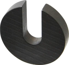 Gibraltar - 7/16 or 1/2" Bolt, 3/8" Thick, Black Oxide Finish, Case Hardened Steel C Washer - Grade 12L14, 17/32" Inside & 1-7/8" OD - Industrial Tool & Supply