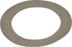 Gibraltar - 0.002" Thick, 0.25 to 0.255" Inside x 0.37 to 0.38" OD, Round Shim - 18-8 Stainless Steel - Industrial Tool & Supply
