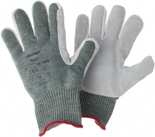 Ansell - Size S, ANSI Cut Lvl A5, Abrasion Lvl 5, Cut Resistant Gloves - Gray - Industrial Tool & Supply