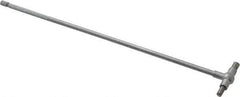 SPI - 1-1/4 to 2-1/8 Inch, 12 Inch Overall Length, Telescoping Gage - 12 Inch Long Handle, Hardened Tool Steel, Satin Chrome Finish - Industrial Tool & Supply