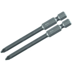 NO 1 70MM OAL POZIDRIV POWER BIT 2/P - Industrial Tool & Supply
