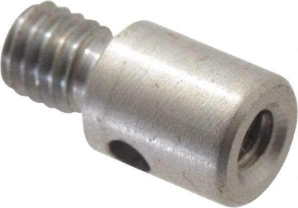 SPI - M2 Female, M3 Male, Stainless Steel, CMM Thread Adapter - 5mm Long - Industrial Tool & Supply