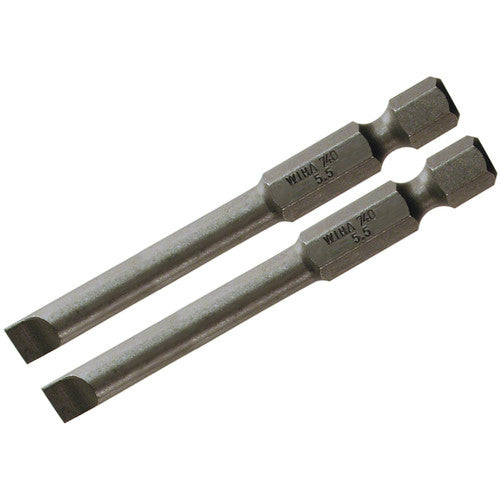 5.5MM 70MM OAL SLOT POWER BIT 2/PK - Industrial Tool & Supply