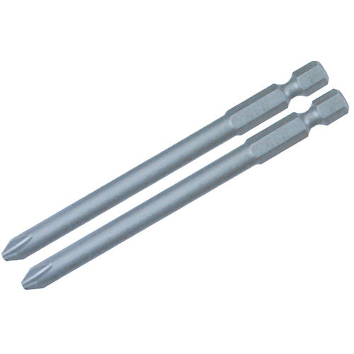 NO 3 70MM OAL PHILLIPS PWR BIT 2/PK - Industrial Tool & Supply