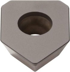 Seco - SEEX1204 LF Grade CBN200 CBN Milling Insert - Uncoated, 0.187" Thick, 1/2" Inscribed Circle - Industrial Tool & Supply