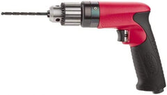 Sioux Tools - 1/4" Keyed Chuck - Pistol Grip Handle, 6,000 RPM, 11.8 LPS, 25 CFM, 0.6 hp - Industrial Tool & Supply
