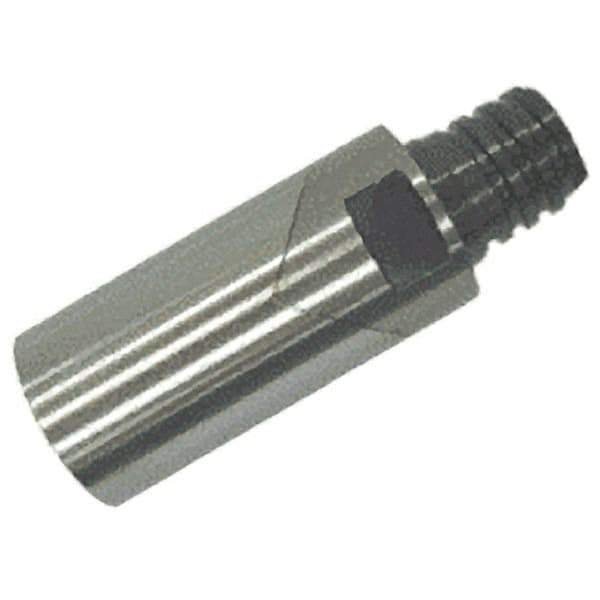 Iscar - T15 Connection to Tip, T15 Connection to Shank, Milling Tip Insert Threaded Extension - 1.772 Inch Extension Length, 0.941 Inch Max Diameter, Multimaster Series - Industrial Tool & Supply