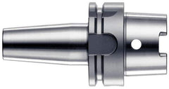 Bilz - 3/8" Hole Diam, HSK63A Taper Shank Shrink Fit Tool Holder & Adapter - 160.02mm Projection, 24mm Nose Diam, 41.99mm Clamping Depth, 18,000 RPM, Through Coolant - Exact Industrial Supply
