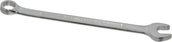 Proto - 1/2" Offset Combination Wrench - 15° Offset Angle, 7-29/32" OAL, Steel, Chrome Finish - Industrial Tool & Supply