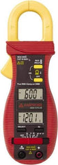 Amprobe - 3086905, CAT III, Digital True RMS HVAC Clamp Meter with 1.0236" Clamp On Jaws - 600 VAC/VDC, 600 AC Amps, Measures Voltage, Continuity, Current, Frequency, microAmps, Resistance, Temperature - Industrial Tool & Supply