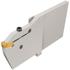 Iscar - 8" Groove Width, 100mm Max Depth of Cut, Left Hand Cut, CGFG Indexable Grooving Blade - GIMF, GIMM 8CC, GIMY, GIMY (Full Radius), GIMY-F Insert Style, Series Cut Grip - Industrial Tool & Supply