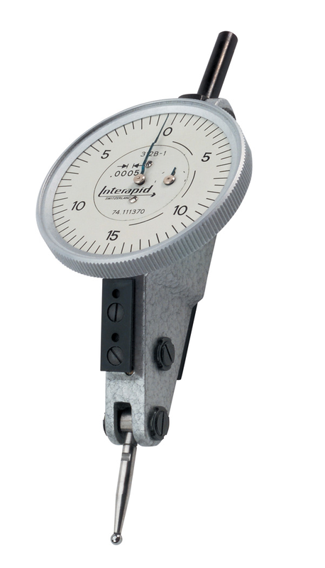 .060 Range - .0005 Graduation - Horizontal Dial Test Indicator - Industrial Tool & Supply