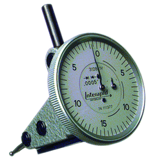 .060 Range - .0005 Graduation - Vertical Dial Test Indicator - Industrial Tool & Supply