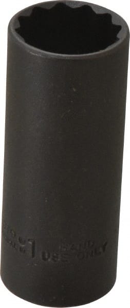 Proto - 1", 1/2" Drive, Deep Hand Socket - Industrial Tool & Supply