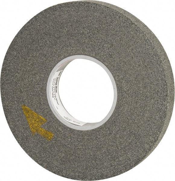 3M - 8" Diam, 1" Face Width, 3" Center Hole, Fine Grade, Silicon Carbide Deburring Wheel - Convolute, Extra Hard Density 9 Grade, 4,500 RPM - Industrial Tool & Supply