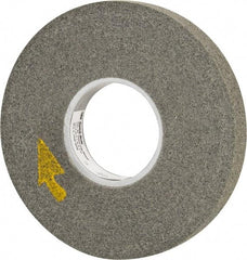 3M - 8" Diam, 1" Face Width, 3" Center Hole, Fine Grade, Silicon Carbide Deburring Wheel - Convolute, Hard Density 11 Grade, 4,500 RPM - Industrial Tool & Supply